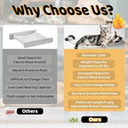 Cat Hammock Wall Mounted, 22.83 x 12.44 inch Wall Mounted Cat Shelves, Metal - Image 5