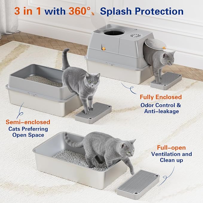 Stainless Steel Litter Box - Image 2