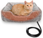 MARUNDA Heated Cats Bed for Indoor Use, Electric Heated Pets Heating for and by MARUNDA