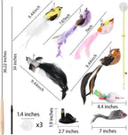 Soarer 3-in-1 Flying Bird Cat Toys - Image 7