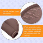 100% Waterproof 0.5" Raised Edge BPA Free Silicone Dog Food Mat, Pet Cat - Image 3