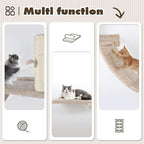 Cat Wall Shelves Climber Systems, Bridge Ladder, Wooden Platform and Hanging - Image 6