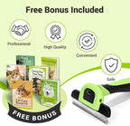 MIU COLOR Pet Grooming Brush, Deshedding Tool - Image 6