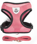 shudyear Summer cat Chest Harness and Leash, Anti-Escape Adjustable Soft mesh - Image 7