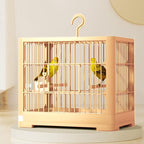 2025 New Carry Cage for Parakeet Portable 30x23x26cm Bird Travel Carrier Cage - Image 3