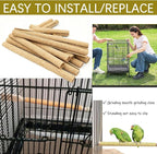 20-Pack Sanded Perch Covers for Parakeets - Image 5
