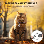 Cat Collar Breakaway with QR Code Name Tag, Reflective Kitten Collars with Bell - Image 5