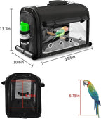 SUERTREE Bird Carrier Bag Bird Travel Cage - Image 6
