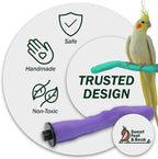 Sweet Feet & Beak Safety Pumice Bird Perch, X-Small 1/2" X 6" - Image 4