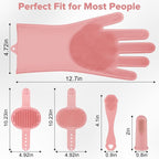 6PCS Pet Grooming Kit for Dogs, Cats and Horses | Dog Washing Gloves | Dog Bath - Image 7