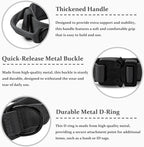 Tactical Dog Collar, Adjustable Military Training Nylon Dog Collar - Image 2