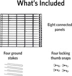MidWest Homes for Pets Folding Metal Puppy / Dog Exercise Pen, Indoor/Outdoor - Image 5