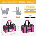 Airline Approved Cat Carrier, Soft-Sided Pet Travel Carrier - Image 3