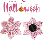 Halloween Dog Collar With Flower, Fancy Bowtie Gift - Image 4