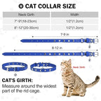 Leather Cat Collars for Boy Girl Cats - Image 3