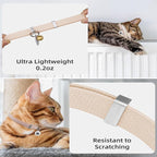 Cat Collar with Bell, Stretch Elastic Quick Release, Non Breakaway Lightweight - Image 3