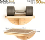 Wood Cat Wall Shelves with Sisal Mat – Cats Wall Furniture Steps - Image 3