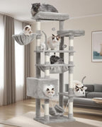 Cat Tree, Cat Tower for Large Cats by Gitelnour