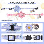 Breakaway Cat Collars for Girl Boy Cats, 2 Pack Cute Kitten Collar - Image 3