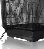 Bird Cage Seed Catcher, Large Airy Gauze Bird Cage Cover Guard, Adjustable - Image 5