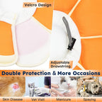Cat Cone Collar Soft, Waterproof Cat Recovery Collar After Surgery, Adjustable - Image 3