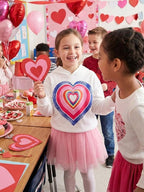 WELAKEN Sweatshirts for Girls Toddler & Kids II Little Girl's Pullover Tops - Image 4