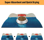 Cat Food Mat - Pet Feeding Mat for Floor, Waterproof, Super Absorbent, Dog - Image 4