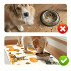 Fall Dog Pet Feeding Mat Autumn Pumpkin Design Food Mat - Image 7