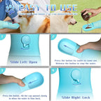 2-in-1 Dog Water Bottle Portable, Food Grade Travel Dog Bowls - Image 6