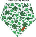 PTDECOR St. Patrick's Day Dog Bandana, Reversible Dog Scarf - Image 5