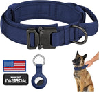 DAGANXI Tactical Dog Collar, Adjustable Military Training Nylon Dog Collar by DAGANXI