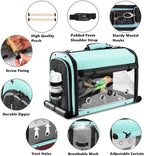 SUERTREE Bird Carrier Bag Bird Travel Cage - Image 2