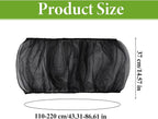 Bird Cage Seed Catcher, Bird Cage Net, Large Stretchy Form Fitting Mesh Skirt - Image 2