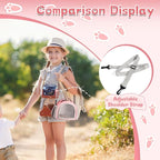 YUDODO Hamster Carrier Guinea Pig Carrier Bag Small Animal Sugar Glider Pouch - Image 8