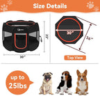 Dog Playpen, Puppy Pet Playpens Indoor - Image 6