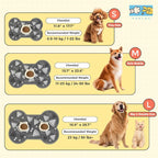 Dog Food Mat, 0.15” Thickened Super Absorbent Pet Feeding Mat - Image 2
