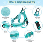 SlowTon No Pull Small Dog Harness and Leash Set, Puppy Soft Vest Harness Neck & - Image 7