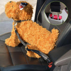 SlowTon Dog Seat Belt Harness for Car, Dog Car Harness Adjustable Mesh - Image 3