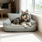 Orthopedic Dog Bed with Memory Foam, Washable Plush Pet Bed - Image 3