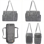 Fashion Dog Purse Pet Carrier Leather Bag - Image 3