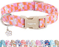 Faygarsle Floral Dog Collar, Spring Summer Design by Faygarsle