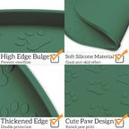 KPWACD Pet Placemat for Dog and Cat, Anti-Slip Waterproof Dogs Feeding Bowl Mat - Image 4