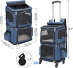 Double-Compartment Pet Carrier Backpack - Image 6