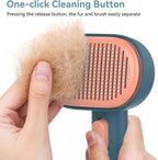 Aumuca Skin Friendly Self-Cleaning Slicker Brush - Image 4