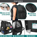 PetAmi Dog Cat Backpack Carrier, Expandable Pet Carrier Backpack - Image 6