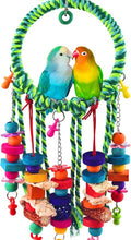 KATUMO Bird Toys, Parakeet Swing Parrot Perch Cockatiel Shredding Toys Conure by KATUMO