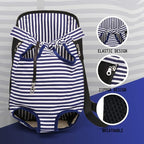 Dog Carrier Comfortable Legs Out Front Pet Carrier Backpack Cat Puppy Tote - Image 4
