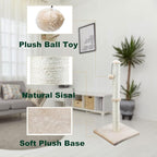 Dimaka 29" Height Tall Cat Scratching Post, Claw Scratcher - Image 3