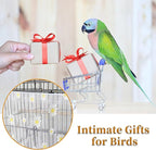 Daoeny Large Bird Cage Cover, Bird Cage Seed Catcher, Adjustable Soft Nylon - Image 5