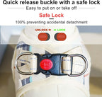 Dog Harness Step-in Breathable Puppy Cat Dog Vest Harnesses - Image 5